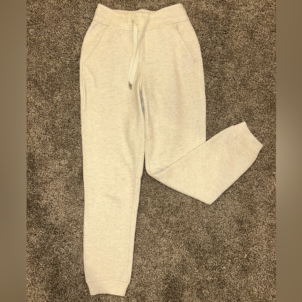 lululemon textured knit joggers